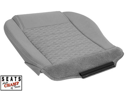 2005 2006 2007 2008 mustang driver seat bottom cloth cover gray insert auto champ texas