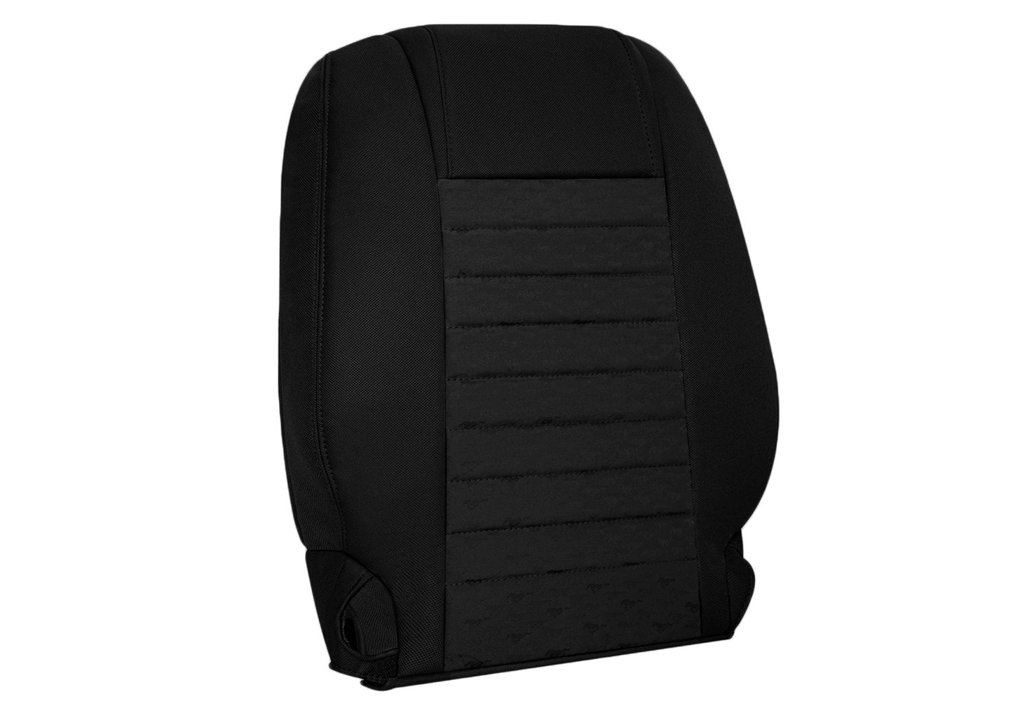 2005 2008 mustang gt v8 seat backrest black cloth driver side cover