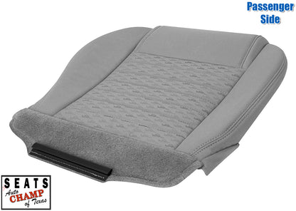 gray cloth passenger bottom seat cover mustang 2005 2006 2007 2008