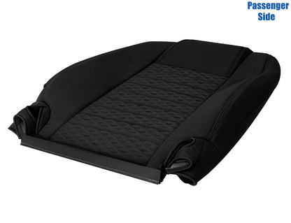 black cloth passenger bottom seat cover mustang 2005 2006 2007 2008