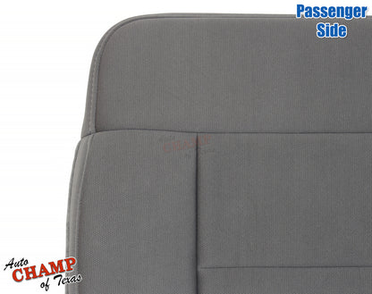 ford f150 stx 2007 2008 cloth passenger seat cover bottom gray