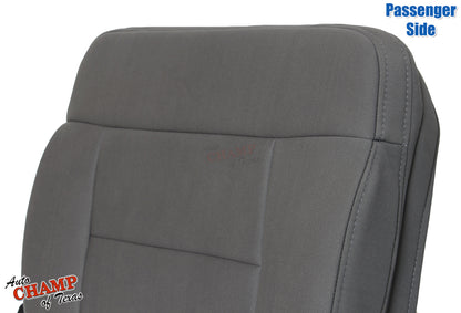 passenger seat bottom cover gray cloth ford f150 stx 2007 2008
