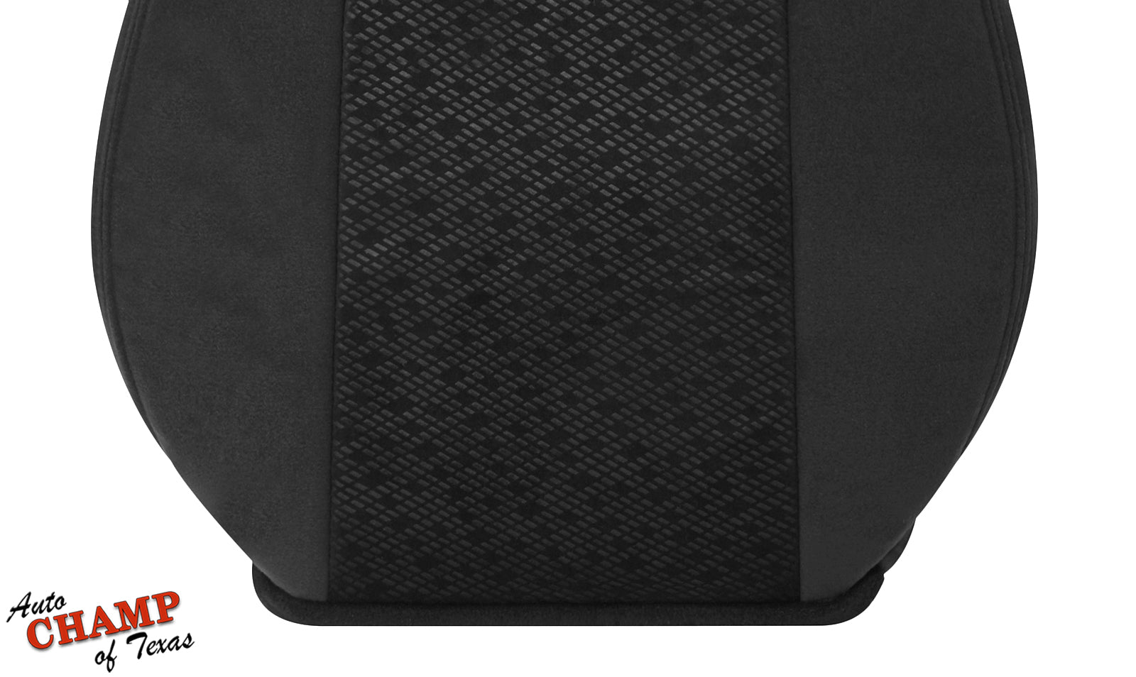 2007 2009 gmc sierra driver seat cover black cloth detail