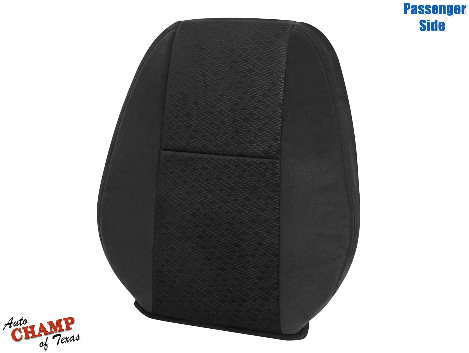 2007 2009 gmc sierra passenger seat cover black cloth 19d replacement