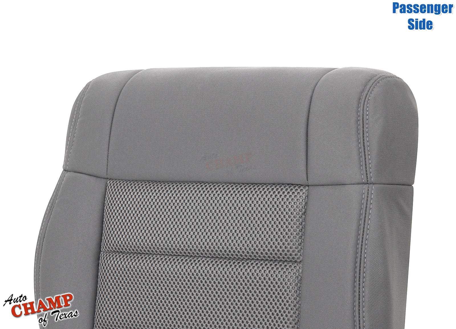jeep wrangler passenger bottom seat cloth gray 2008 2010