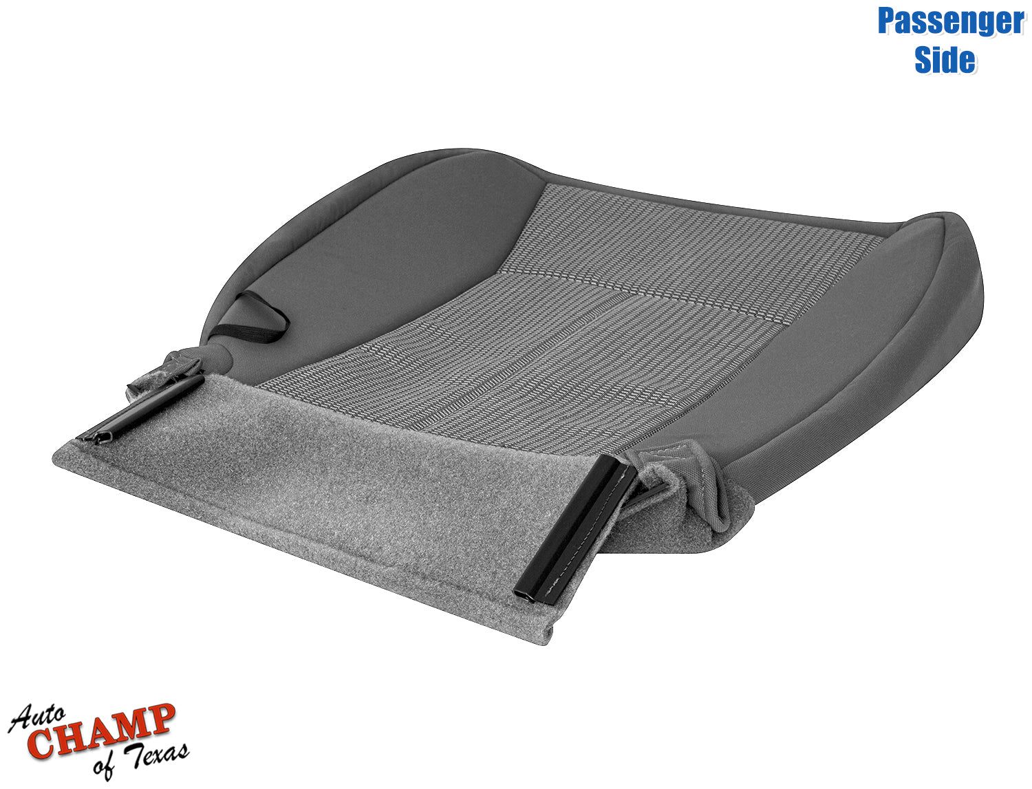 driver seat cushion panel gray 2008 dodge dakota cloth