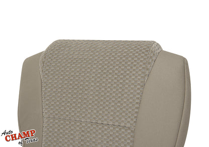2007 2013 toyota tundra cloth seat cover tan wrinkle resistant