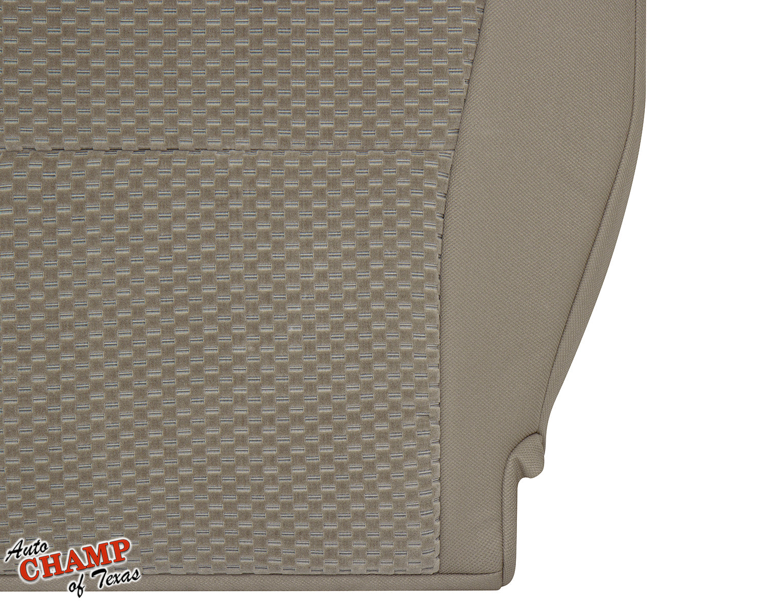 2007 2013 toyota tundra bottom cloth seat cover tan edge finish