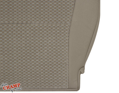 2007 2013 toyota tundra bottom cloth seat cover tan edge finish