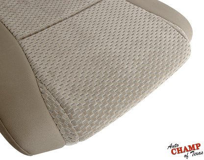 2007 2013 toyota tundra cloth seat cover tan fabric grain
