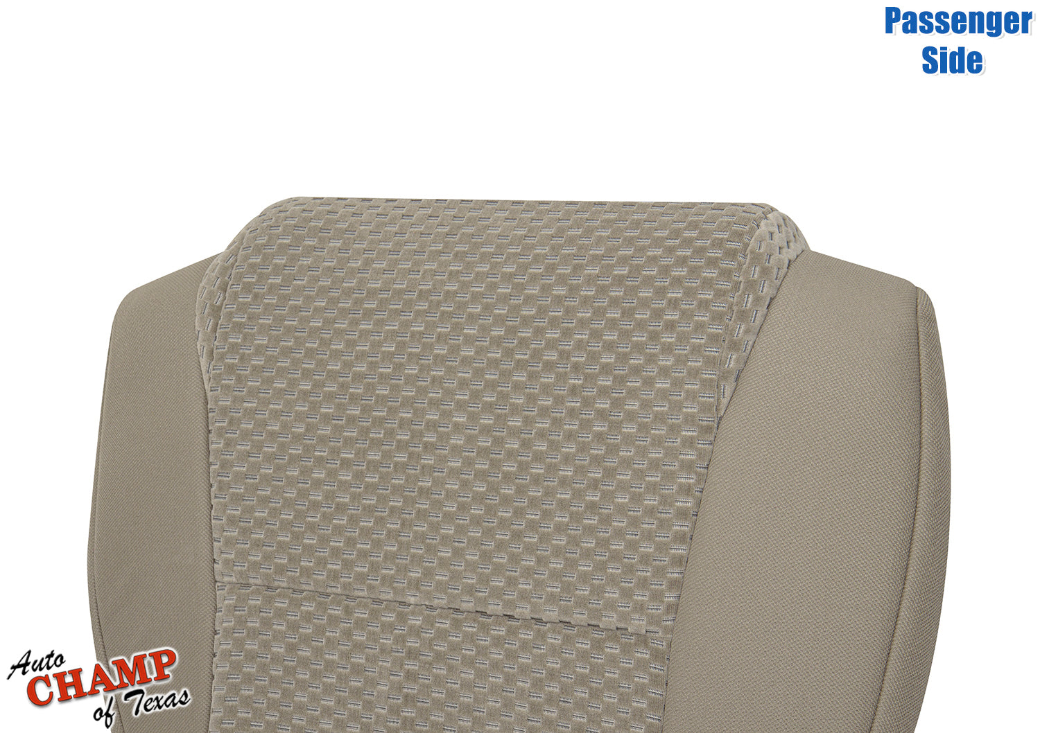 2007 2013 toyota tundra seat cover bottom cloth tan top view