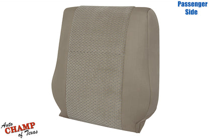 tan cloth lean back tundra seat panel 2010 2011