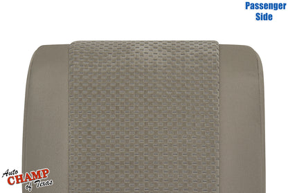 tan cloth seat tundra lean back panel 2007 2013