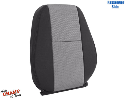 2007 2014 gmc sierra passenger lean back black titanium cloth