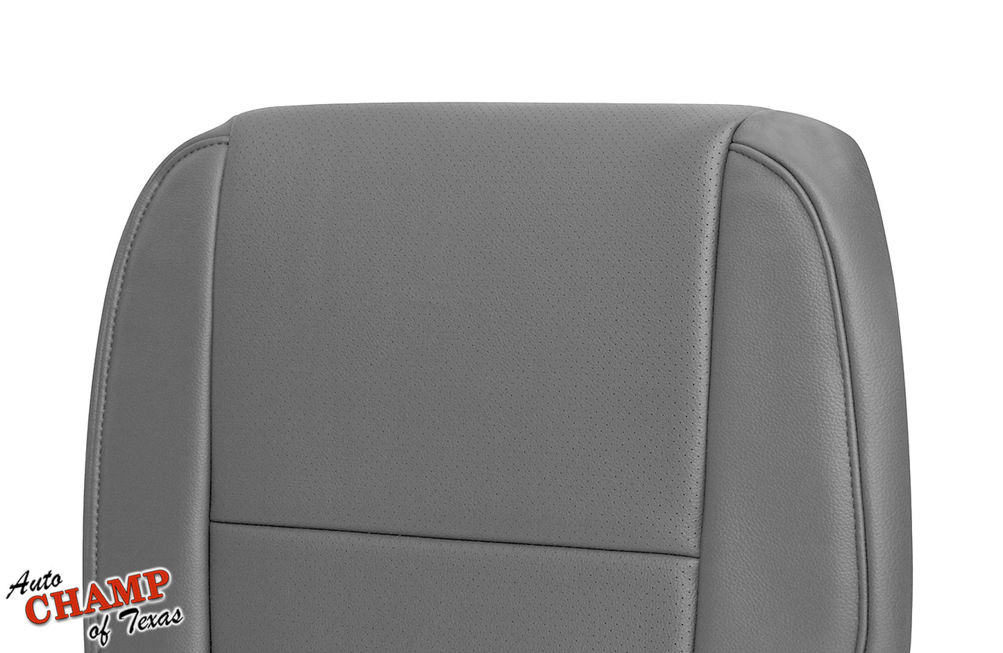 2009–2014 Honda Ridgeline Driver Side Bottom Perforated Leather Seat Cover Gray