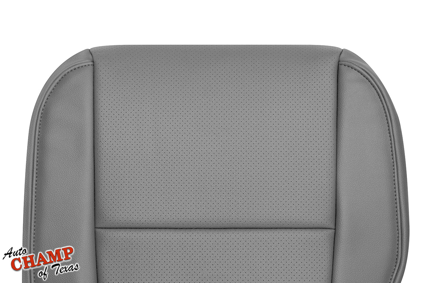 2009–2014 Honda Ridgeline Driver Side Bottom Perforated Leather Seat Cover Gray