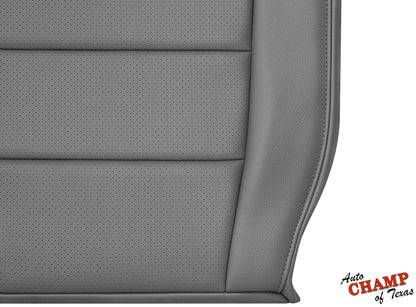 2009–2014 Honda Ridgeline Driver Side Bottom Perforated Leather Seat Cover Gray