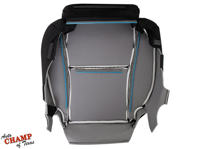 2007 2014 toyota tundra driver seat bottom cover back black cloth replacement