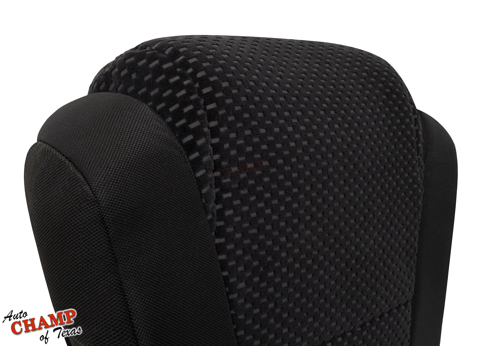 toyota tundra 2007 2014 seat cover black cloth angled view