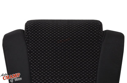 toyota tundra 2007 2014 seat backrest black cloth replacement cover