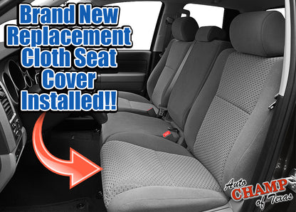 gray cloth replacement seat cover bottom toyota tundra 2007 2013