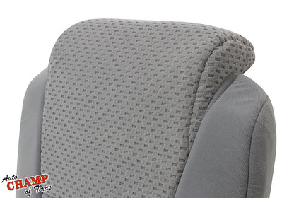 2007 2013 toyota tundra seat cover cloth gray textured durable oem style
