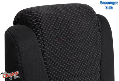2007 toyota tundra passenger bottom seat cover black cloth replacement