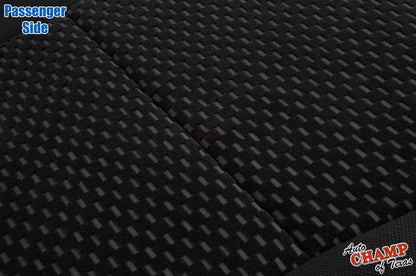 2007 toyota tundra passenger bottom seat cover black cloth replacement