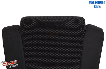 2007 toyota tundra seat cover passenger bottom black cloth textured replacement