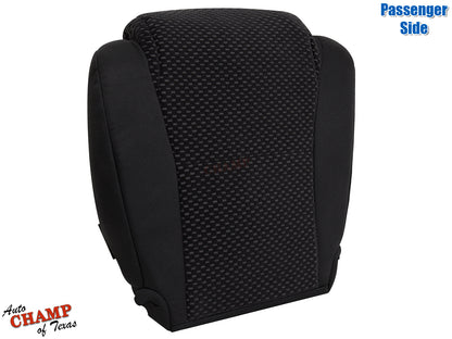 2007 toyota tundra seat cover passenger side bottom black cloth