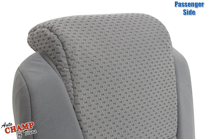 bottom gray cloth seat cover 2007 2013 toyota tundra replacement