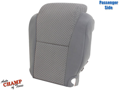 2007 2013 tundra cloth bottom gray seat cover replacement toyota