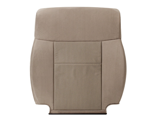 2007–2008 Ford F-150 XLT STX FX4 Driver Lean Back Cloth Seat Cover Pebble Tan