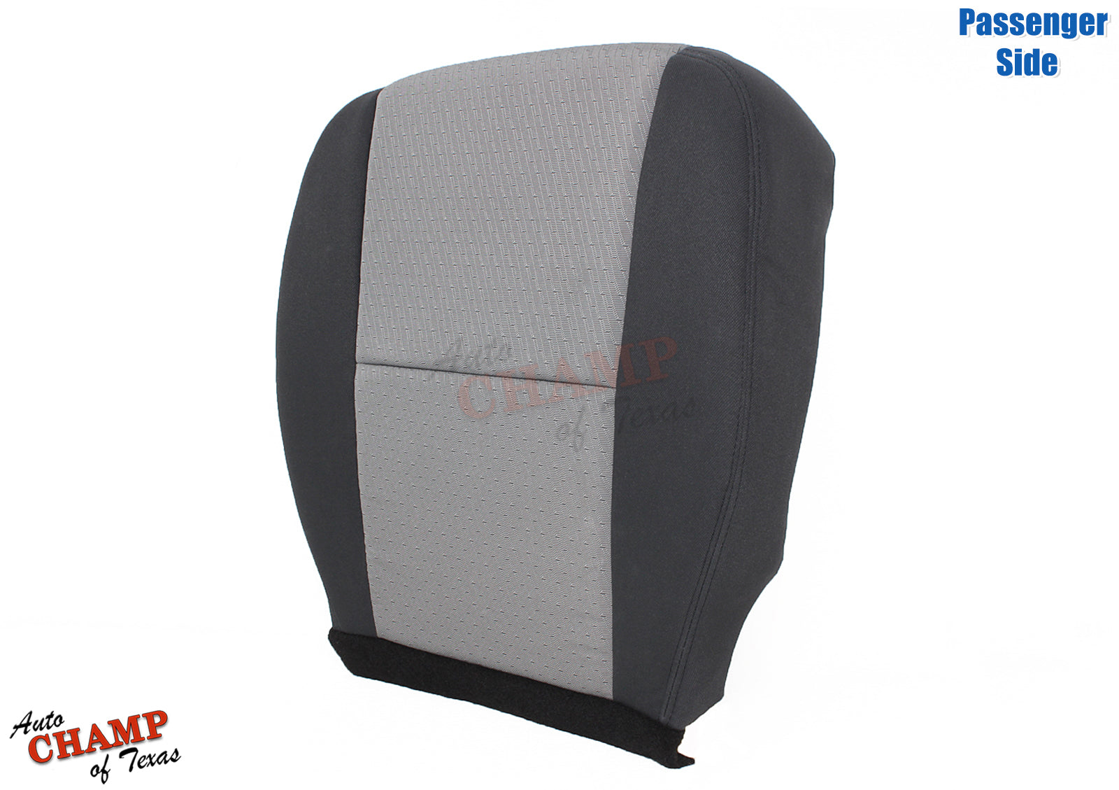 2007 2009 gmc sierra seat cover replacement passenger side backrest gray cloth