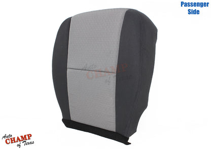 2007 2009 gmc sierra seat cover replacement passenger side backrest gray cloth