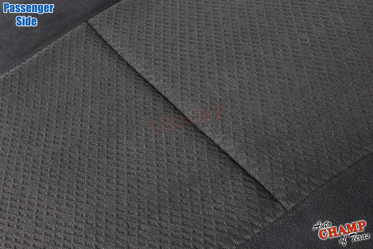 black cloth seat bottom suburban chevy tahoe 2007 2008 cover replacement
