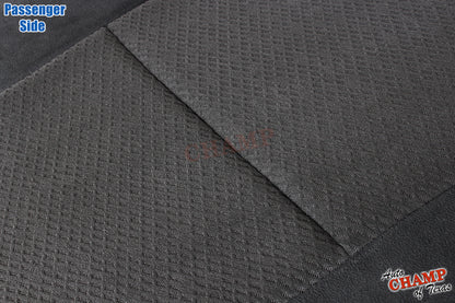 black cloth seat bottom suburban chevy tahoe 2007 2008 cover replacement