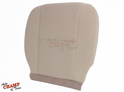 avalanche 2007 2008 seat bottom cover tan cloth replacement