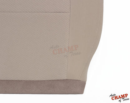 2007 2008 avalanche tan cloth bottom seat cover oem spec