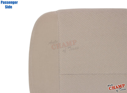 passenger seat cloth cover tan silverado 2007 2008 bottom replacement