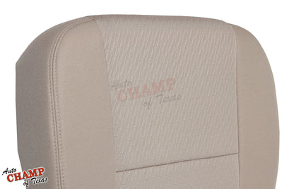 gmc sierra cashmere tan lower seat cover cloth