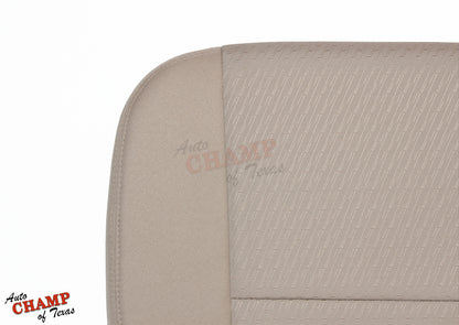 gmc sierra cashmere cloth seat material detail