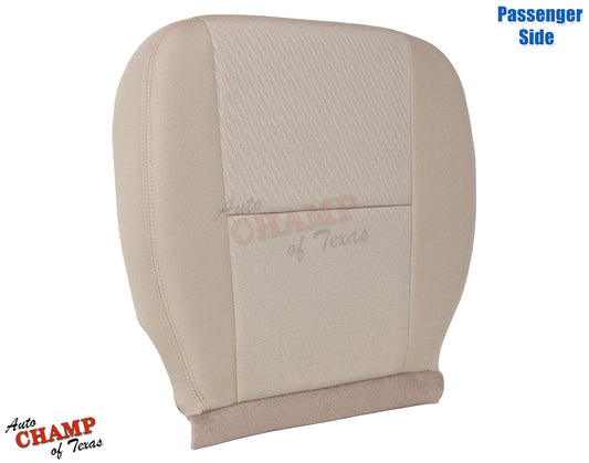 2014 2015 gmc sierra passenger seat cover cashmere tan cloth