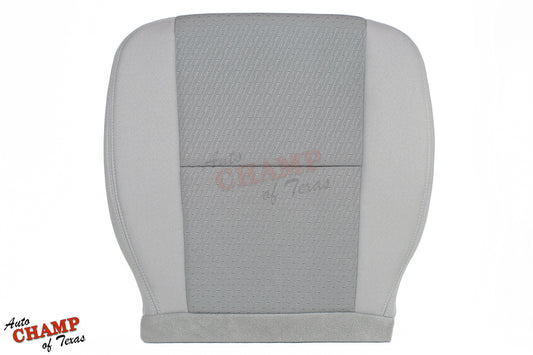 front flat panel gray cloth seat cover chevy tahoe