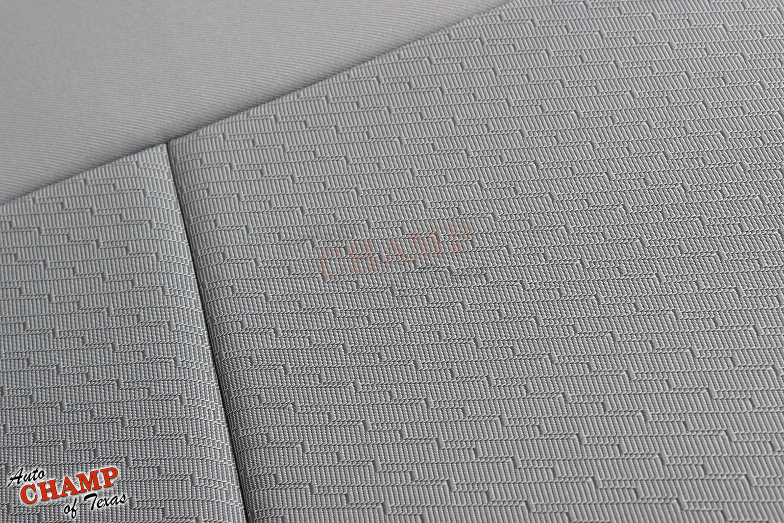 2014 gmc sierra lt seat fabric texture closeup gray cloth