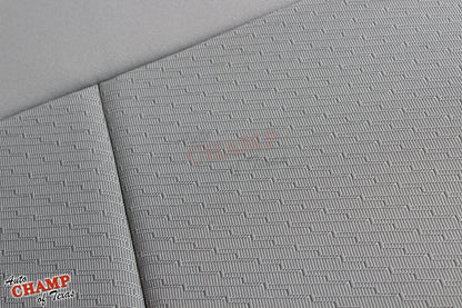 2014 gmc sierra lt seat fabric texture closeup gray cloth
