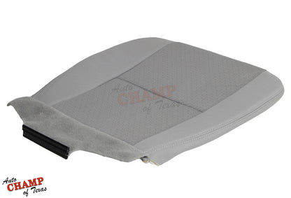 2014 gmc sierra lt driver bottom seat cover gray cloth oem fit