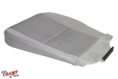2014 gmc sierra driver seat gray cloth bottom angle