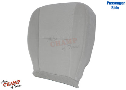 gray cloth seat cover front view 2007 2008 chevy avalanche