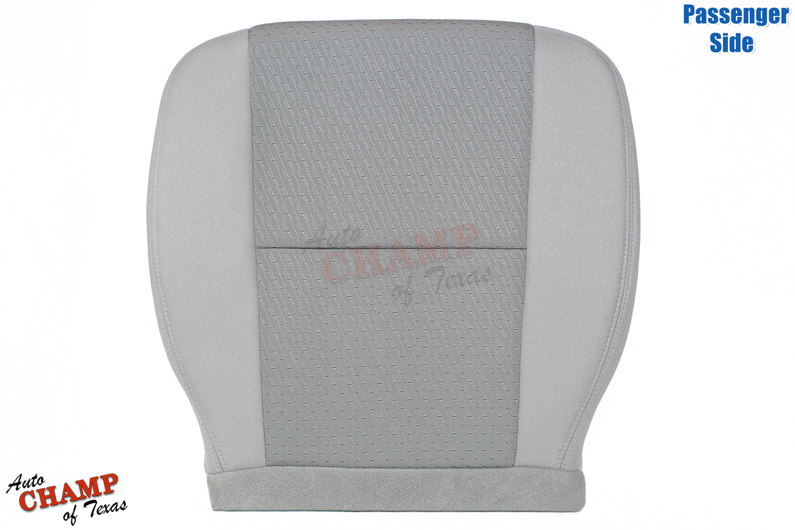 rear angle gray cloth seat chevy suburban driver base